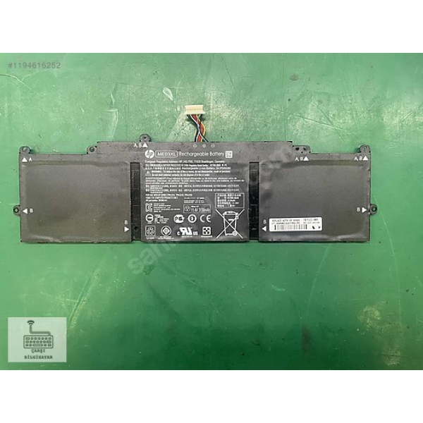 ORJİNAL HP ME03XL 13-C100NT BATARYA