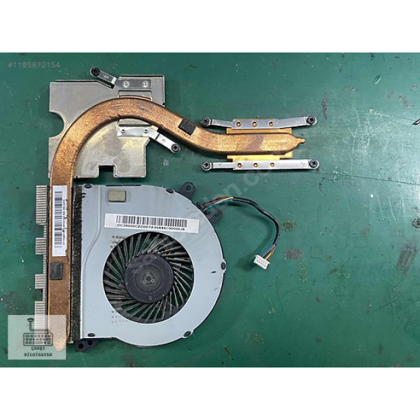 Lenovo Ideapad 310-15ISK 310-15IKB Bakır Soğutucu Heatsink Fan