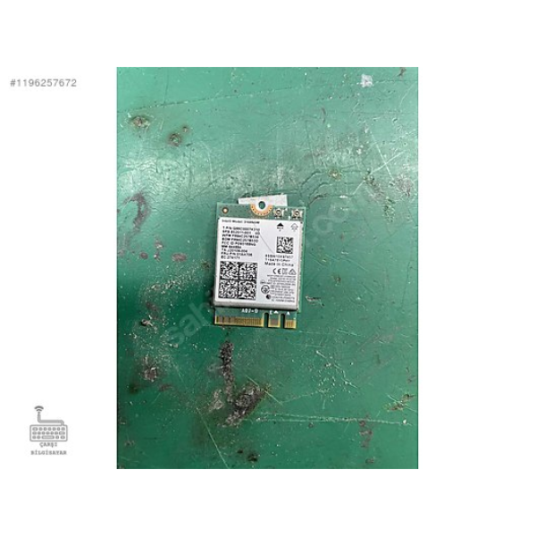 İntel Dual Band Bluetooth 4.2 5G 3168NGW Notebook Wifi Kart