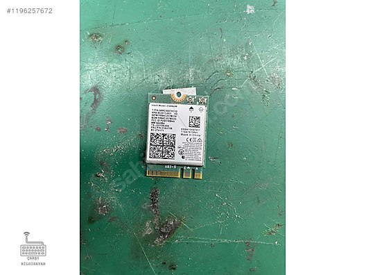 x5_11962576720e3.jpg İntel Dual Band Bluetooth 4.2 5G 3168NGW Notebook Wifi Kart