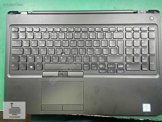 x5_1199567660a9f.jpg Dell Uyumlu Latitude 5590 Klavye Ve Touchpad Dahil Üst Kasa