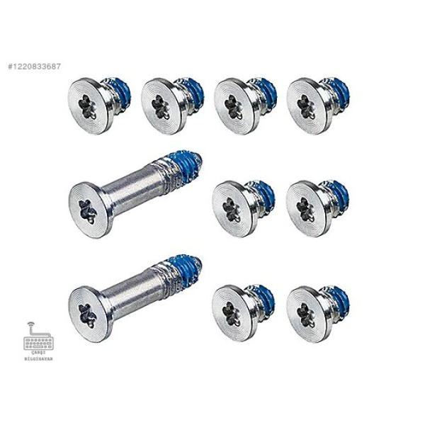 Apple MacBook Air A1466 EMC 2632 Alt Kasa Vida Seti x10