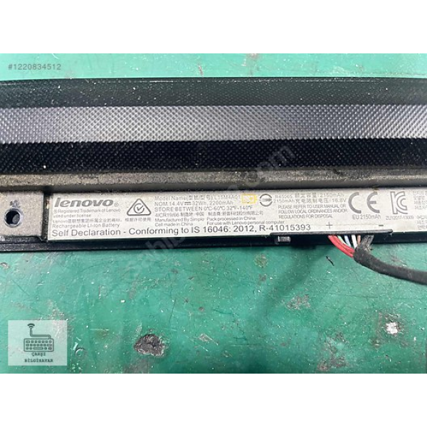 Lenovo ideapad 100 300 L15S4A01 L15L4A01 L15M4A01 L15S4E01 Pil