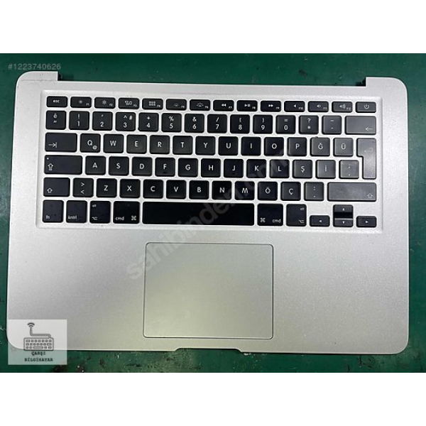 MacBook Air 13 A1466 (2013-2017) Üst Kasa Türkçe Klavyeli