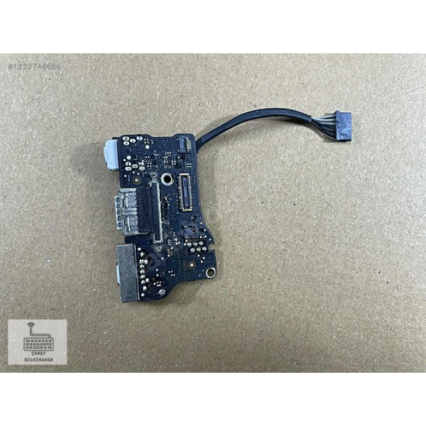 MacBook Air 13 "A1466 Şarj Soketi Ses Board A1466 i/o Board
