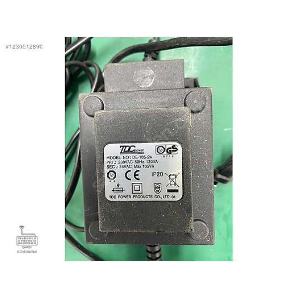 GLOBTEK MODEL DE-105-24 AC/AC ADAPTER