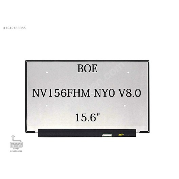 NV156FHM-NY0 V8.0 Uyumlu 15.6" 40 Pin 165HZ Ekran Panel IPS