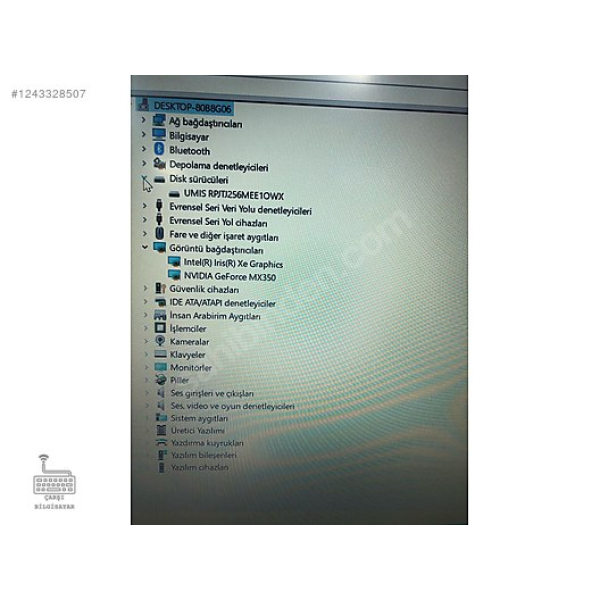 LENOVO İ5 - 1135G7 8 GB RAM 256 GB SSD GEFORCE MX350 14''