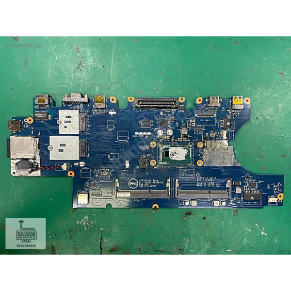 Dell Latitude 5550 E5550 P37F Notebook Anakart ZAM80 LA-A911P i7