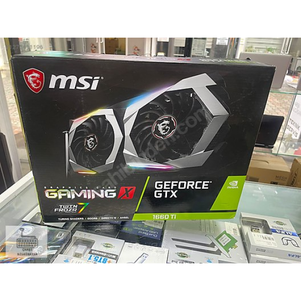 MSİ GAMİNG X GTX1660 Tİ 6 GB 192 BİT EKRAN KARTI