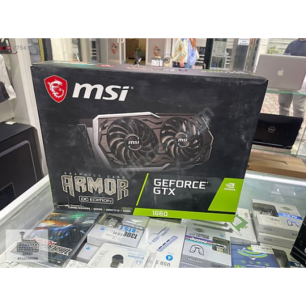 MSİ GTX1660 6 GB 192 BİT