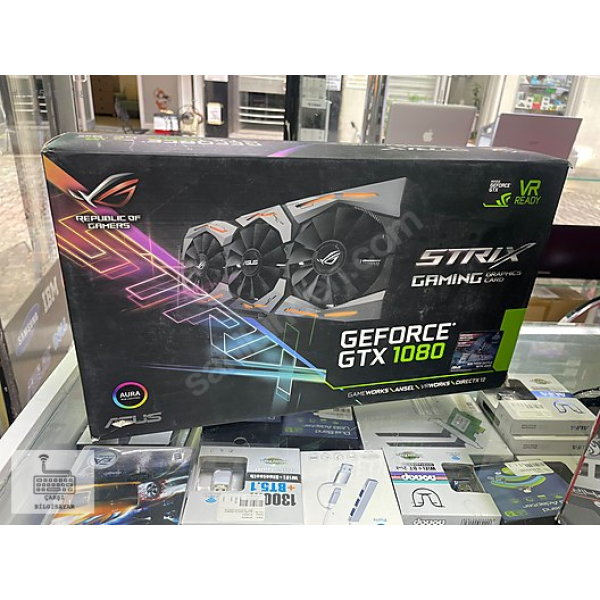 ASUS ROG STRİX GTX1080 KUTULU 3 FANLI