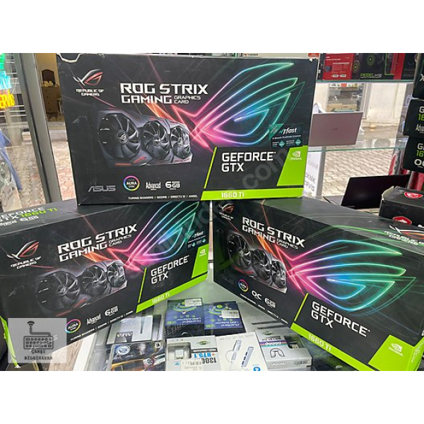 ASUS ROG STRİX GTX1660 Tİ EKRAN KARTI