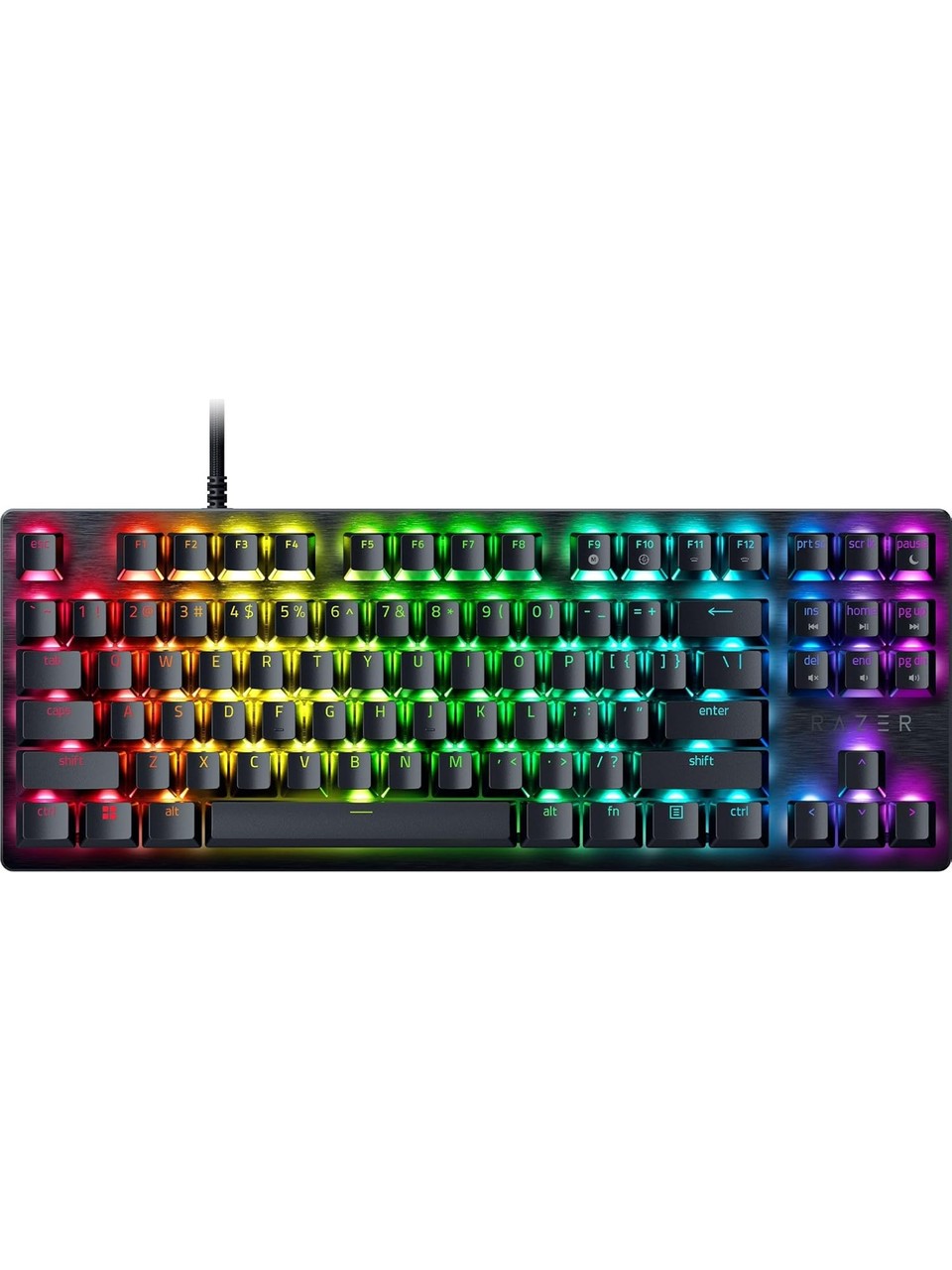 110001138079025 Razer Huntsman V3 X TKL RGB Purple Switch Kablolu Mekanik Oyuncu Klavyesi