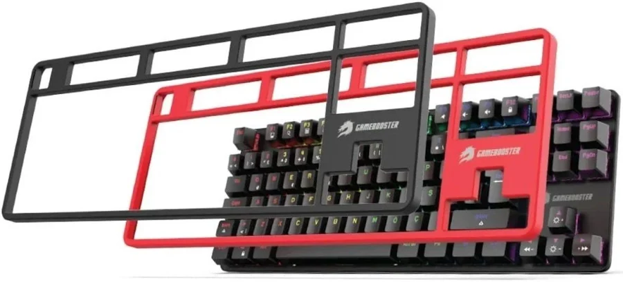 shopping (2) GameBooster GM06B PLUS TKL Red Switch RGB Mekanik Gaming Klavye