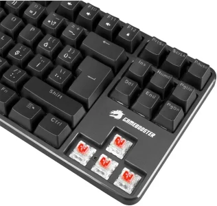 GameBooster GM06B PLUS TKL Red Switch RGB Mekanik Gaming Klavye